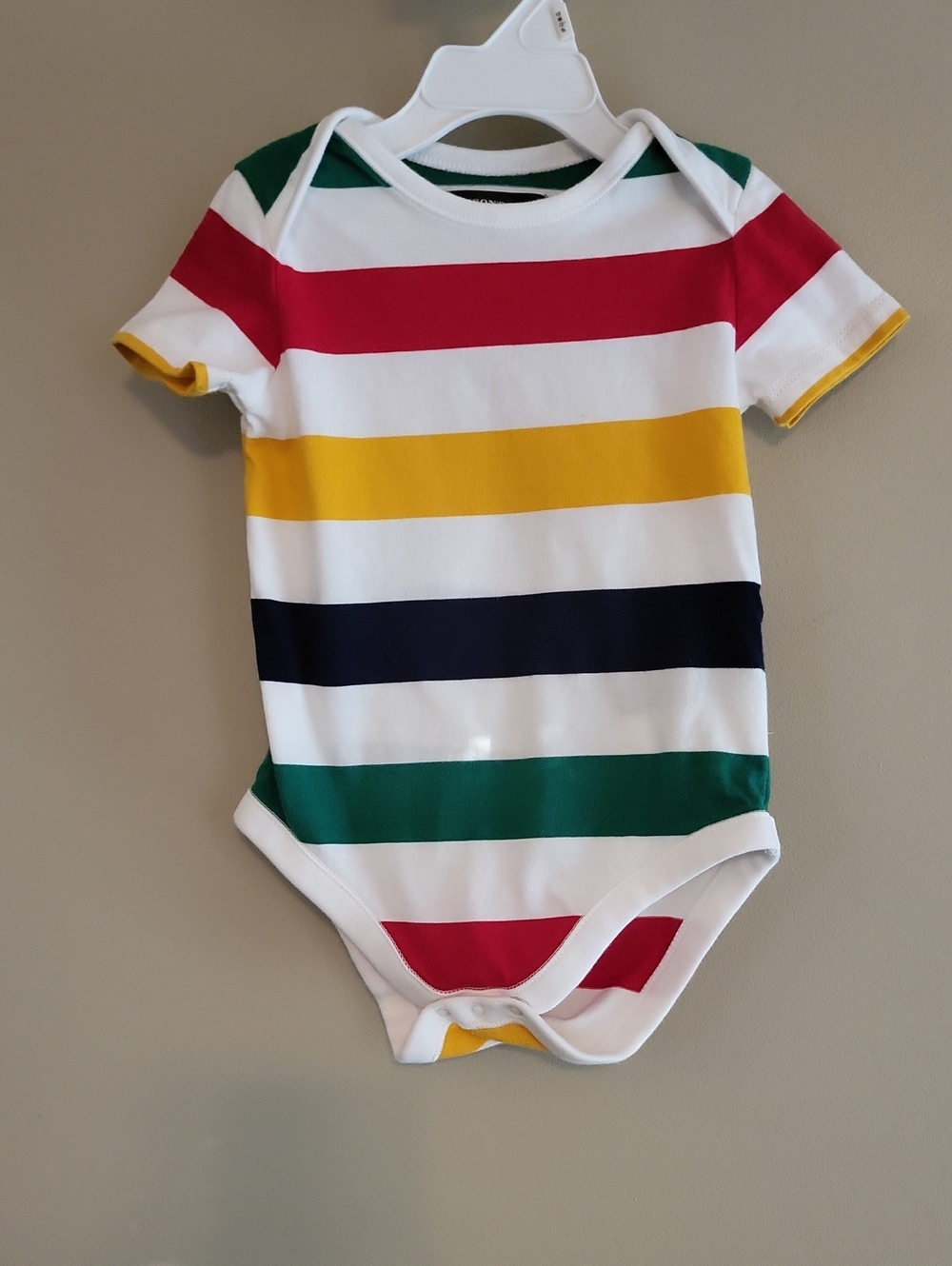 Hudson's Bay iconic striped onesie/bodysuit